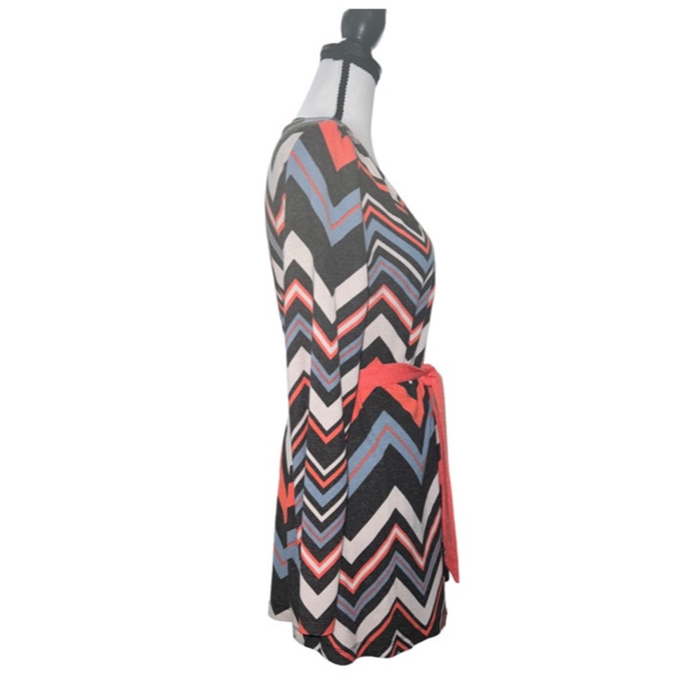 KATRIN LONG CARDIGAN WITH LONG SLEEVES MULTICOLOR. - Picture 4 of 6